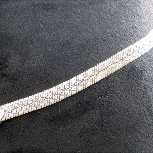 Brighton Retired Galadriel Chain Belt, Silver Plated, Size Small Women main image 12